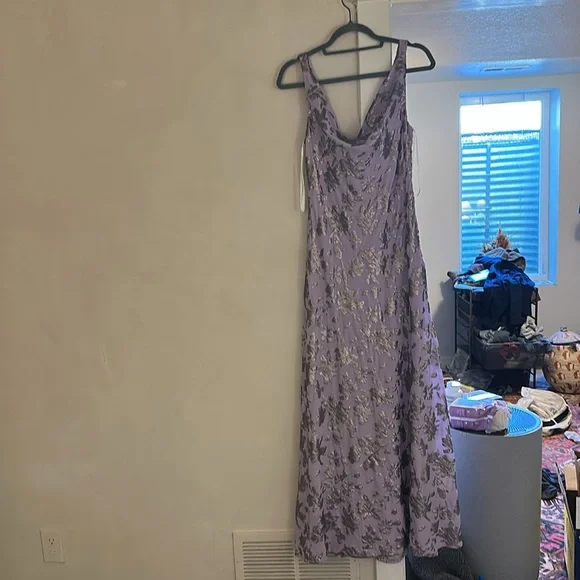 Donna Karan Lavender Sequin Dress - Picture 6 of 7